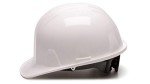 Pyramex White Hard Hat with 4-Point Suspension
