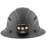 Klein Tools Vented Full Brim Hard Hat with Lamp