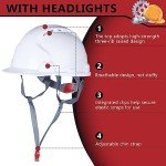 Leumoi 20 Pack Adjustable Safety Hard Hats