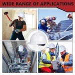 Leumoi 20 Pack Adjustable Safety Hard Hats