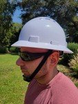 Vented Hard Hat with Ratcheting System - Carbon Fiber