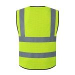 High Visibility Reflective Safety Vest with Pockets