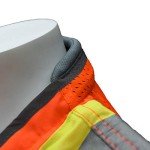 Orange X-Large Heavy Duty Engineer Vest with Pockets