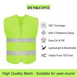 High Visibility Safety Vest – 10 Pack Set