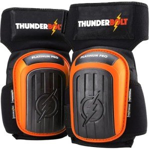 Thunderbolt Heavy-Duty Gel Knee Pads for Work
