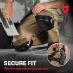 NoCry Heavy Duty Gel Knee Pads for Work