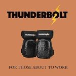 Thunderbolt Heavy-Duty Gel Knee Pads for Work