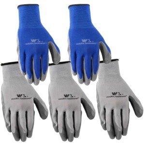 Wells Lamont 5-Pair Nitrile Work Gloves - Large
