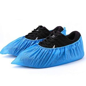 Disposable Non-Slip Shoe Covers - 100 Pack