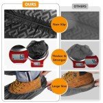 Disposable Non-Slip Shoe Covers - 100 Pack
