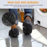 Disposable Non-Slip Shoe Covers - 100 Pack