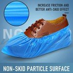 Buself Disposable Non-Slip Shoe Covers - 100 Pack