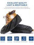 50 Pack Disposable Non-Slip Shoe Covers - XL
