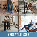Buself Disposable Non-Slip Shoe Covers - 100 Pack
