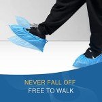 Disposable Non-Slip Shoe Covers - 100 Count