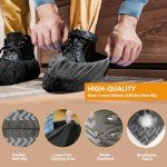 Disposable Shoe Covers - 50 Pack, Non-Slip, Water Resistant