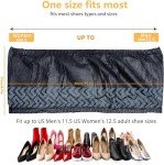 Disposable Shoe Covers - 50 Pack, Non-Slip, Water Resistant