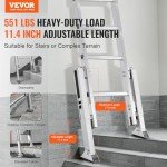 VEVOR Steel Ladder Leveling Tool for Uneven Ground