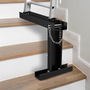 Adjustable Ladder Leveler for Stair Use