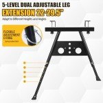 Heavy Duty Adjustable Ladder Stabilizer Tool