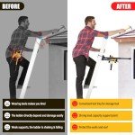 Heavy Duty Adjustable Ladder Stabilizer Tool