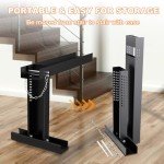 Adjustable Ladder Leveler for Stair Use