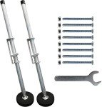 Adjustable Ladder Stabilizer for Stairs and Surfaces