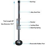 Adjustable Ladder Stabilizer for Stairs and Surfaces