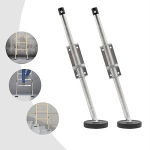 Adjustable Ladder Stabilizer with Rubber Feet
