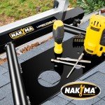 Adjustable Ladder Stabilizer for Roof and Wall