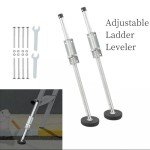 Adjustable Ladder Stabilizer with Anti-Slip Feet