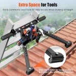 Sturdy Ladder Stabilizer for Roof and Gutter Use