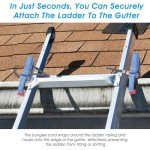 Ladder Stabilizer Clamps for Safe Gutter Use