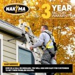 Adjustable Ladder Stabilizer for Roof and Wall