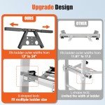 Sturdy Ladder Stabilizer for Roof and Gutter Use