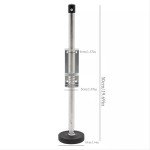 Adjustable Ladder Stabilizer with Anti-Slip Feet