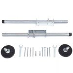 Adjustable Ladder Stabilizer with Anti-Slip Feet