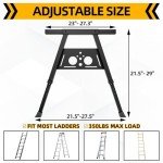Adjustable Ladder Stabilizer for Safety and Stability