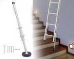 Adjustable Ladder Stabilizer with Anti-Slip Feet