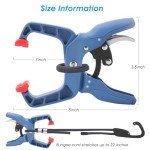 Ladder Stabilizer Clamps for Safe Gutter Use