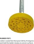 Adjustable Ladder Stabilizer with Anti-Slip Feet