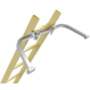 Roof Ladder Stabilizer with Non-Slip Rubber Base