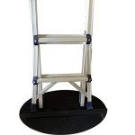 Safe Non-Slip Extension Ladder Stop Mat (27"x15.7")