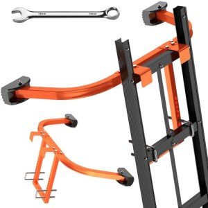 Heavy Duty Ladder Stabilizer with Non-Slip Grip