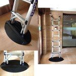 Safe Non-Slip Extension Ladder Stop Mat (27"x15.7")