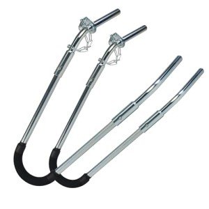 Ladder Stabilizer with Foam Elbows and Safety Features