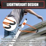 VIAGL Ladder Stabilizer Brackets with Foam Elbows