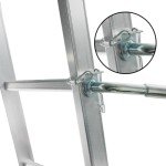 Ladder Stabilizer with Foam Elbows and Safety Features