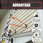 VIAGL Ladder Stabilizer Brackets with Foam Elbows