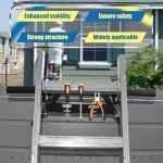 Ladder Stabilizer for Roof and Wall Use
